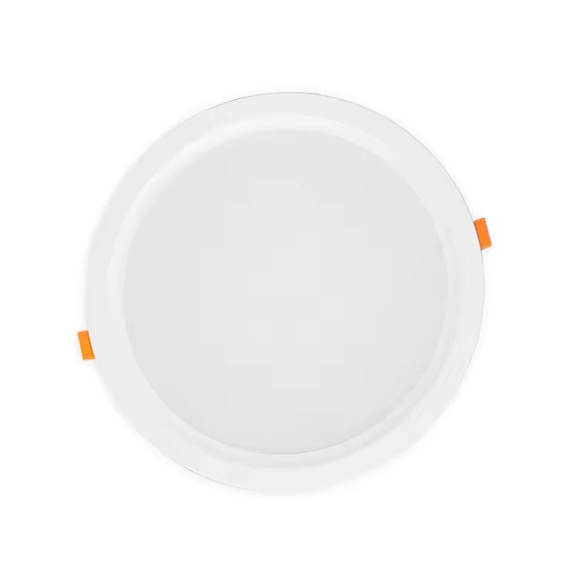 Spot LED Encastrable Plat Étanche 20W BLANC Transformateur Intégré (Pack de 20) - Silamp France