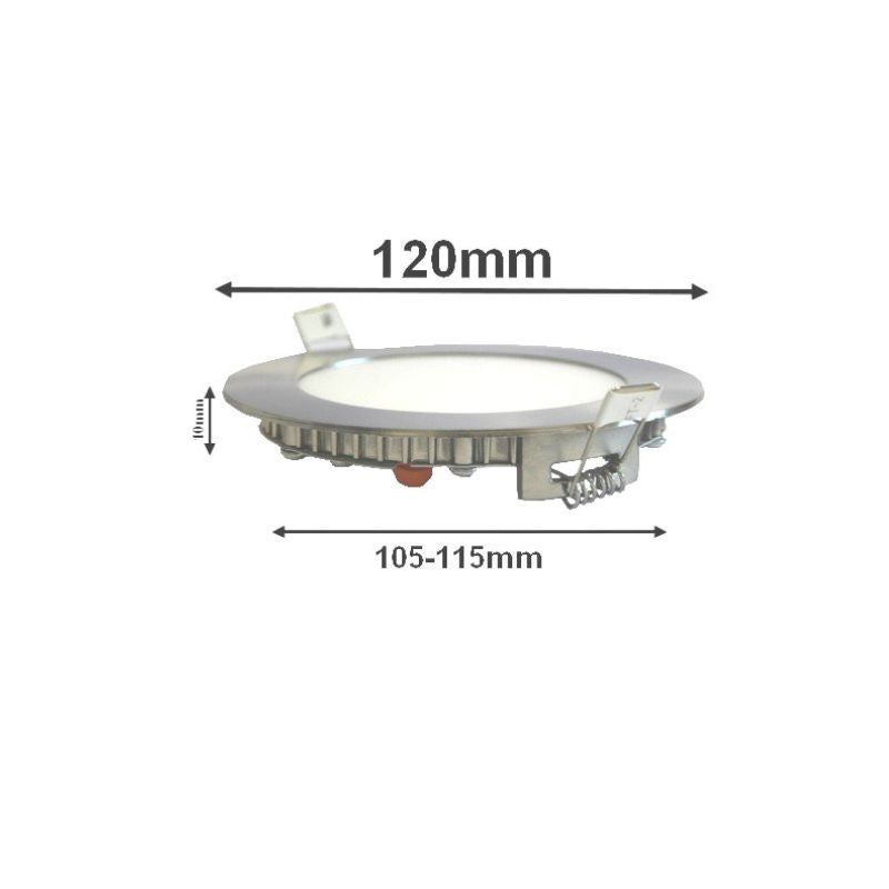 Spot LED Encastrable Rond ALU 6W