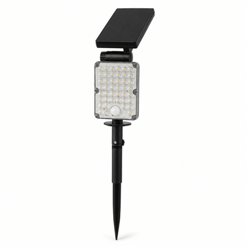 Spot LED Extérieur à Piquer IP65 Solaire 8W 1150lm 144lm/W avec Détecteur CCT 3000K - 4000K - 6500K