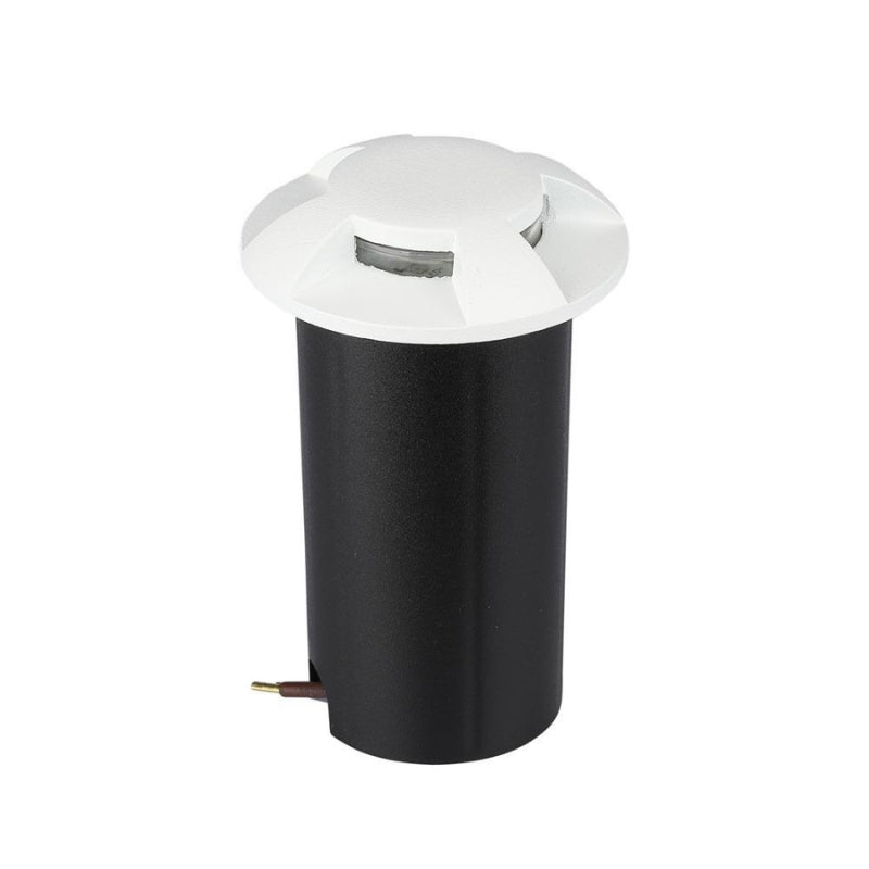 Spot LED Extérieur Encastrable IP67 DC12V 1W 4 Faisceaux Blanc - Silamp France