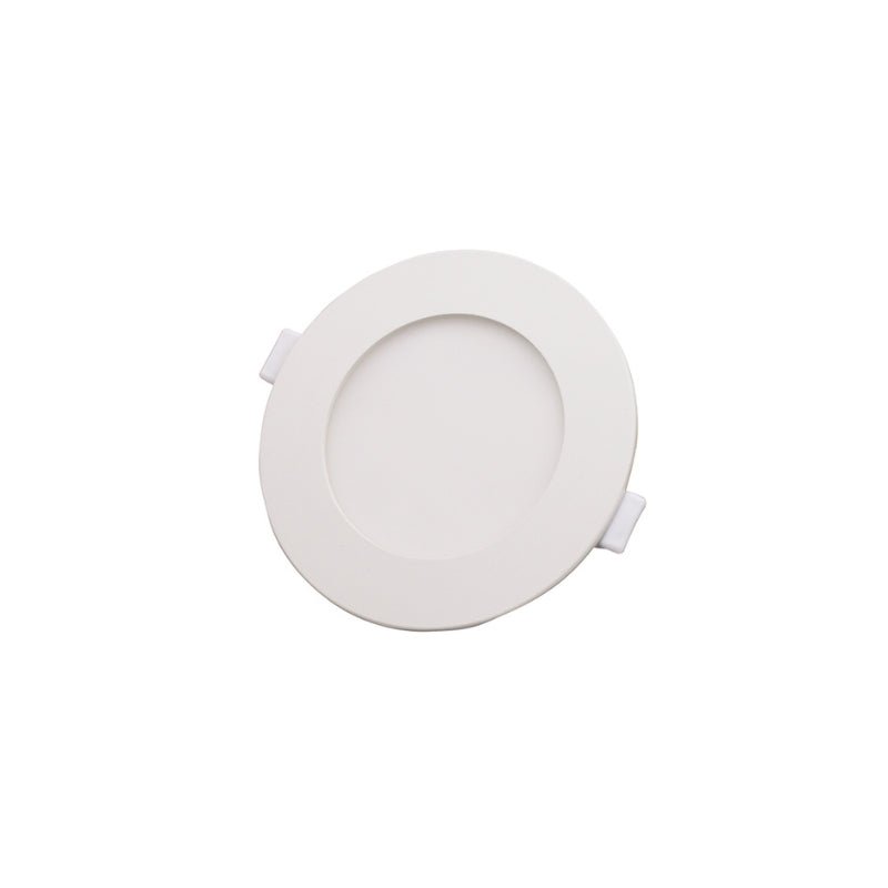 Spot LED Extra Plat Downlight Rond 6W Blanc (Pack de 5) - Silamp France