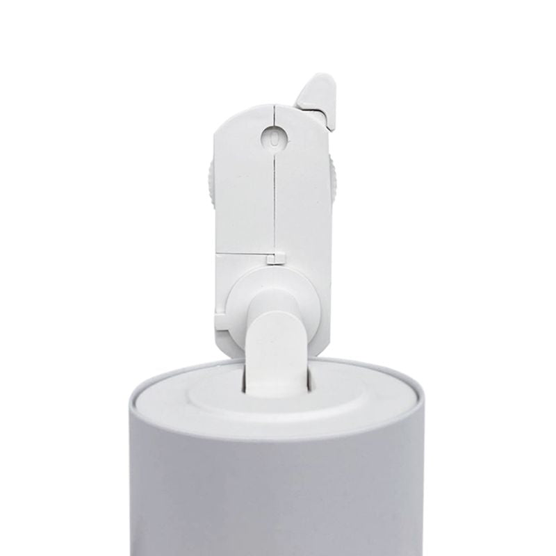 Spot LED sur Rail 80° Triphasé BLANC pour Ampoule GU10 (Pack de 5) - Silamp France