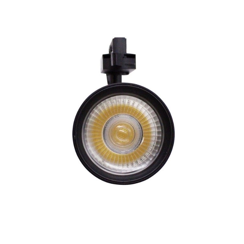 Spot LED sur Rail CCT Monophasé 30W 60° Noir - Silamp France