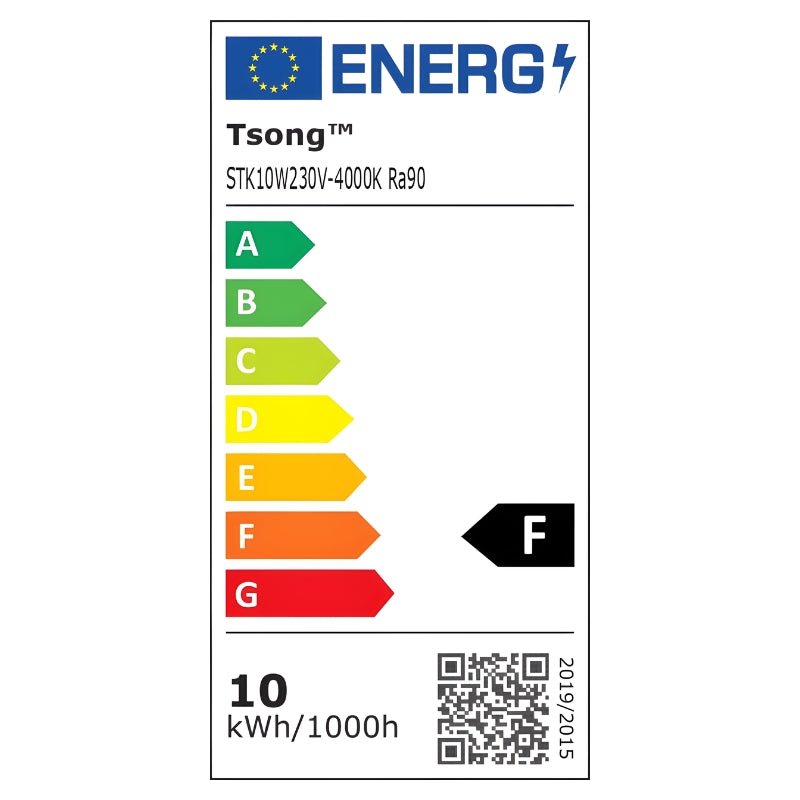 Spot LED sur Rail COB Triphasé 10W 36° Noir - Silamp France