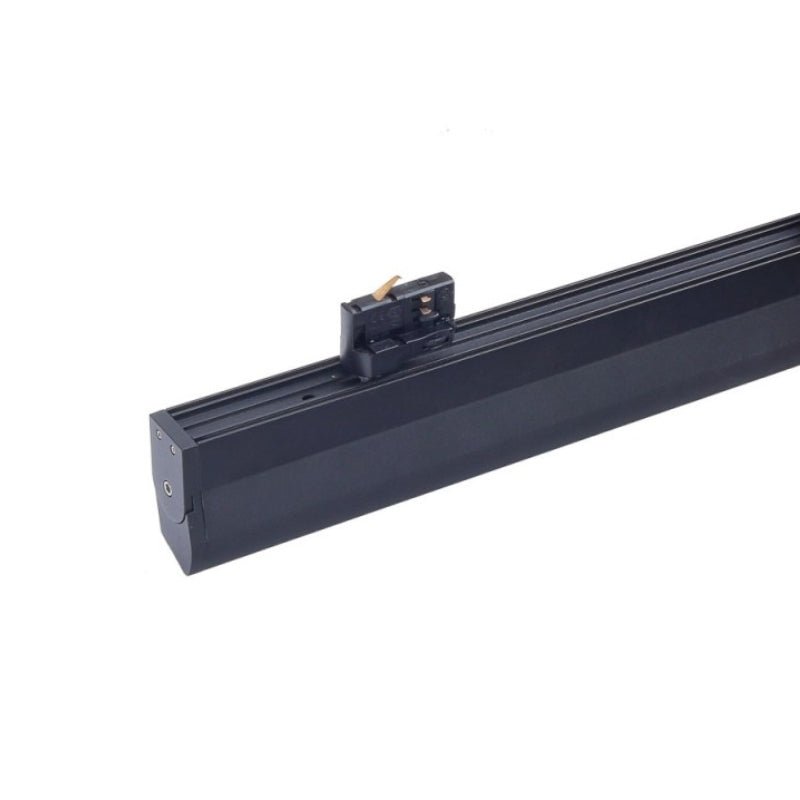 Spot LED sur Rail Linéaire Triphasé 60cm 30W Noir Garantie 5 ans - Silamp France