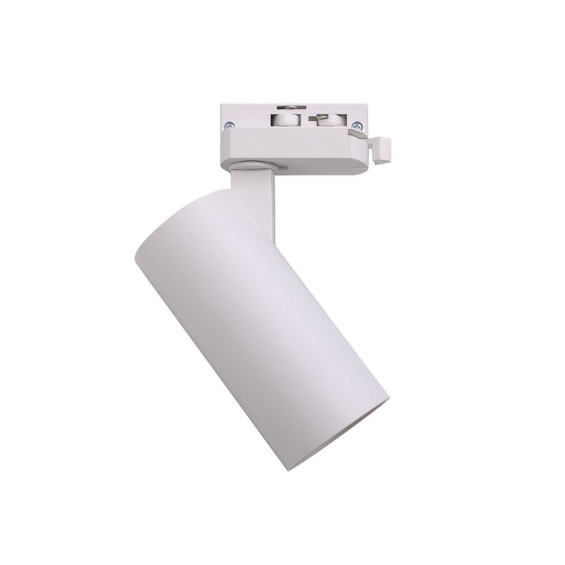 Spot LED sur Rail Monophasé CCT 20W 60° Blanc - 3000K/4000K/6500K - Silamp France