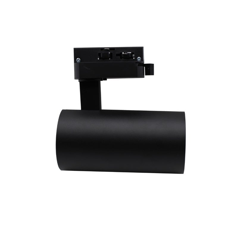 Spot LED sur Rail Monophasé CCT 20W 60° Noir - 3000K/4000K/6500K - Silamp France