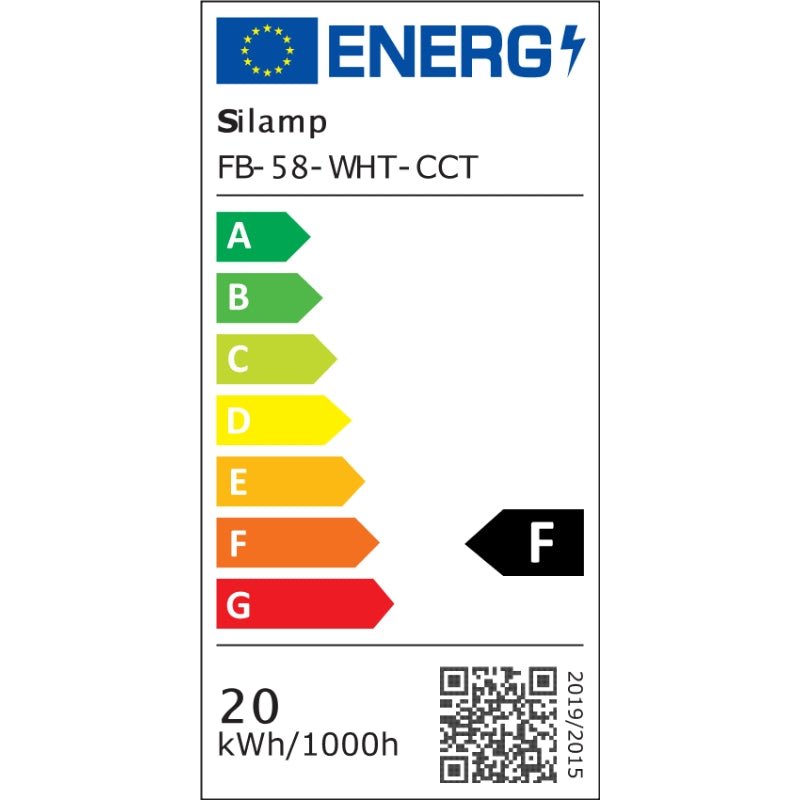 Spot LED sur Rail Monophasé CCT 30W 60° Blanc - 3000K/4000K/6500K ( Pack de 20 ) - Silamp France