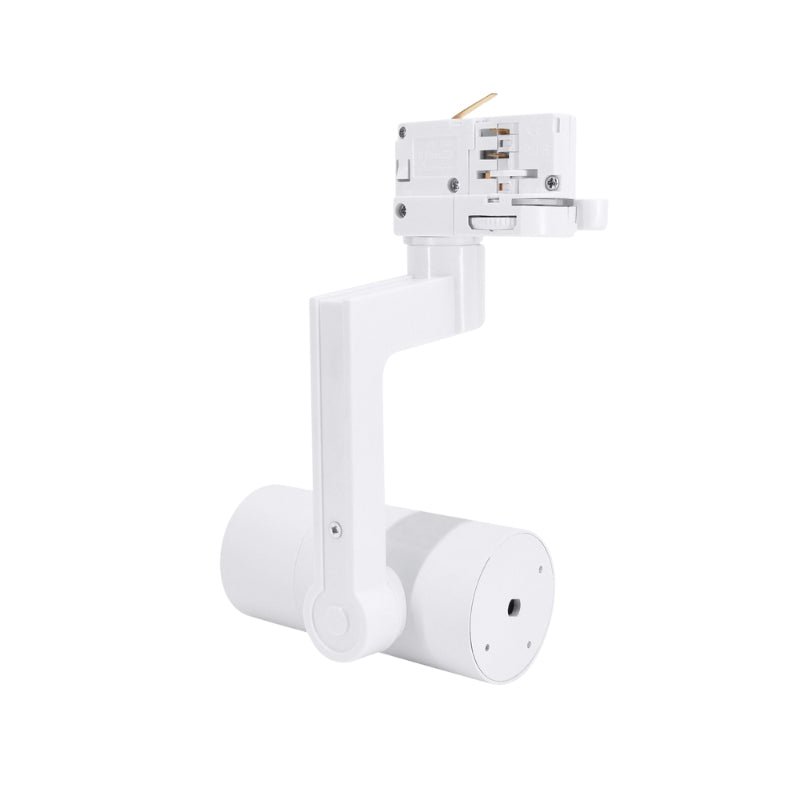 Spot LED sur Rail Triphasé BLANC 36° pour ampoule GU10 - Silamp France