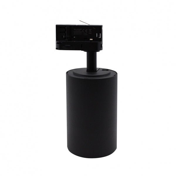 Spot LED sur Rail Triphasé CCT 30W 60° Noir - 3000K/4000K/6500K (Pack de 20) - Silamp France