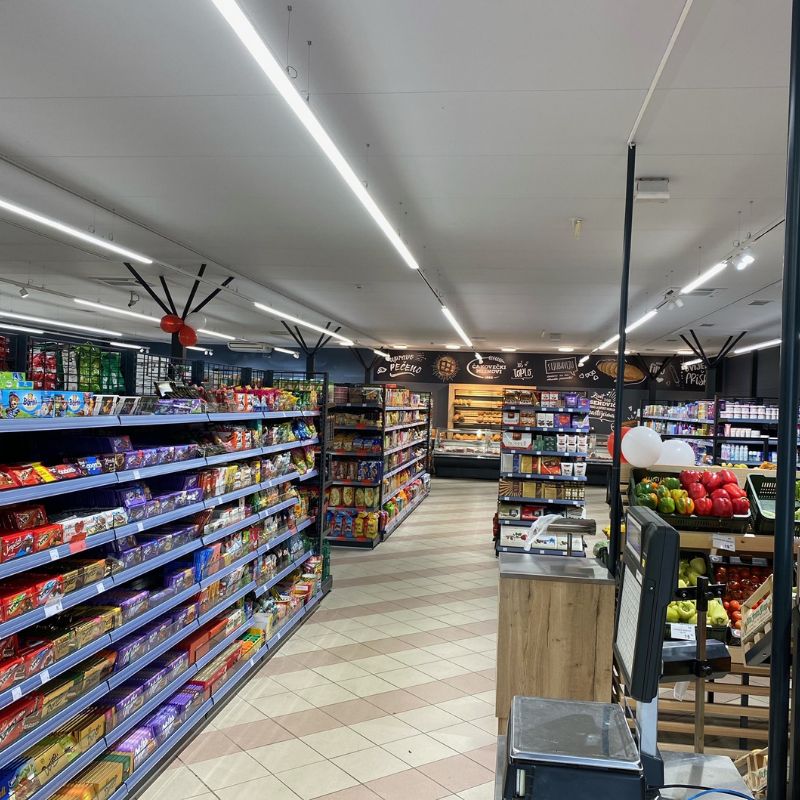Spot Linéaire LED sur Rail Monophasé 150cm Blanc - Puissance Ajustable - Silamp France
