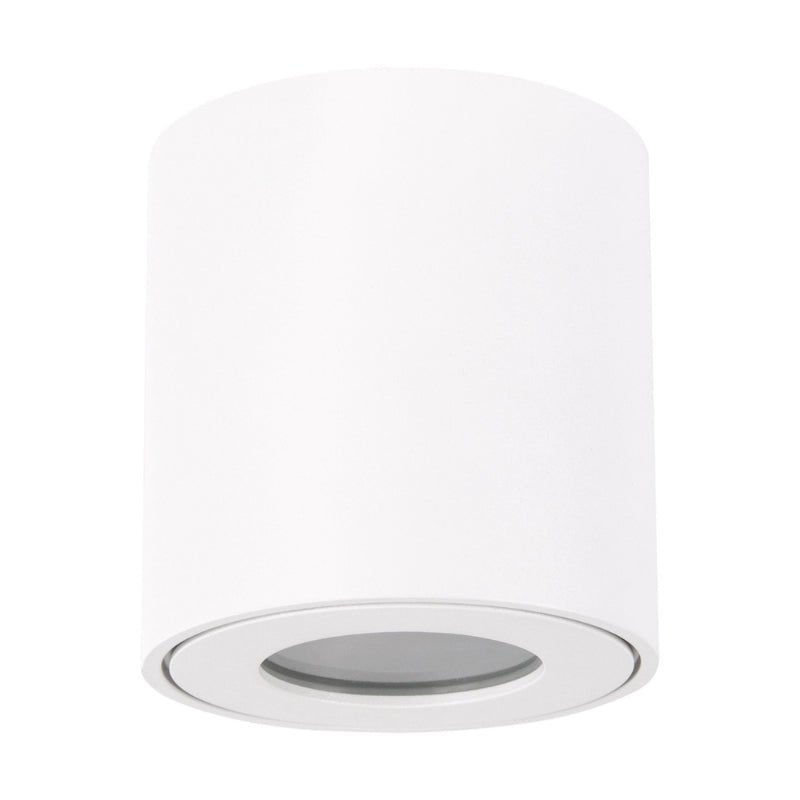 Spot Plafond en Saillie Blanc IP54 pour Ampoule GU10 - Silamp France