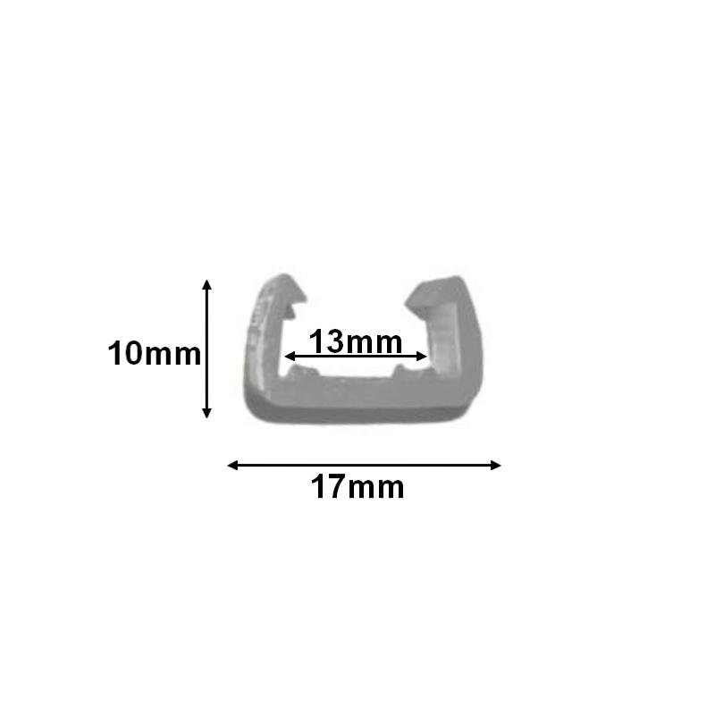 Support de Fixation Ruban LED Fin 220V SMD2835 (Pack de 50) - Silamp France
