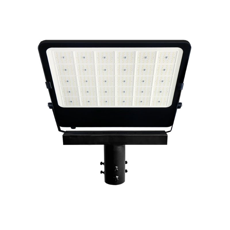 Support de Projecteur T pour Mât d'Éclairage Noir - Silamp France
