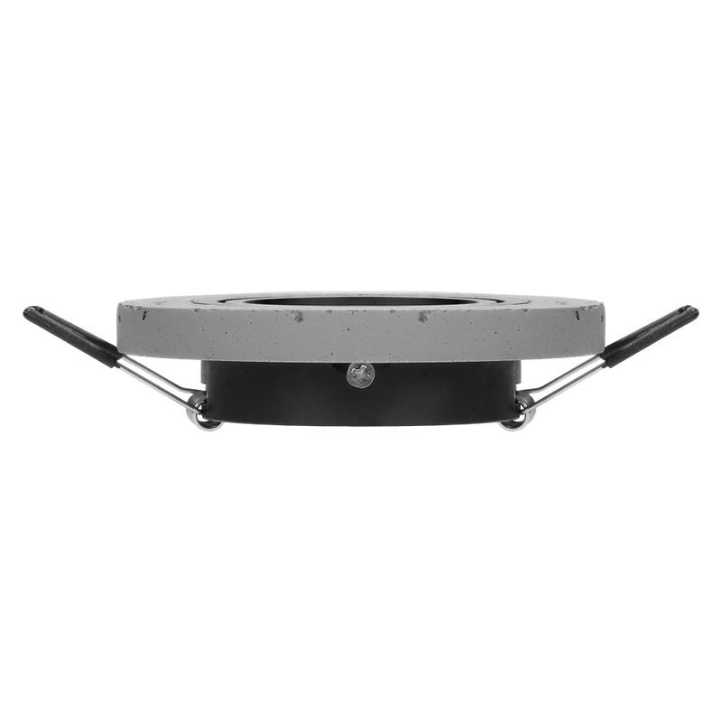 Support Spot GU10/MR16 Encastrable Rond Orientable Béton - Silamp France