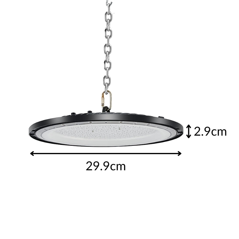 Suspension Industrielle UFO 150W 120lm/W IP65 - Silamp France