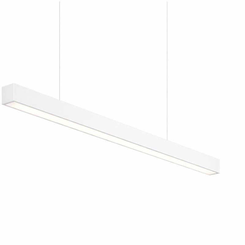 Suspension Linéaire LED 120cm 36W Interconnectable BLANC - Garantie 5 ans - Silamp France