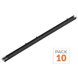 Pack de 10 - Suspension Linéaire LED 150cm 60W 130lm/W Interconnectable CCT Noir - 3000K/4200K/6400K