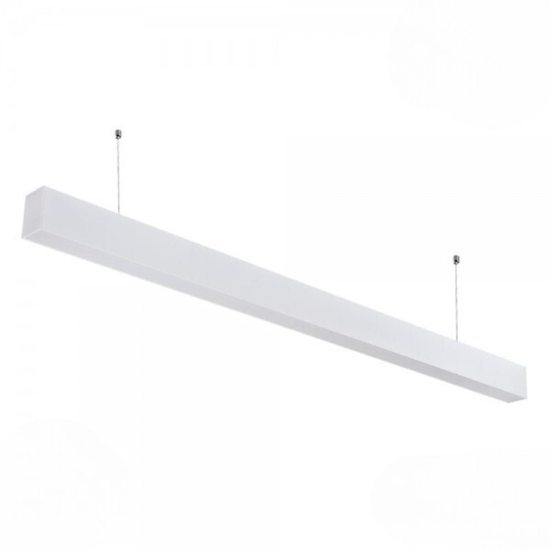 Suspension Linéaire LED 120cm 40W Interconnectable BLANC - Silamp France