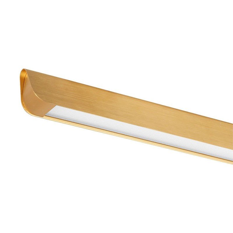 Suspension Linéaire LED 36W CCT Diffusion Large 100° Or 120cm - Silamp France