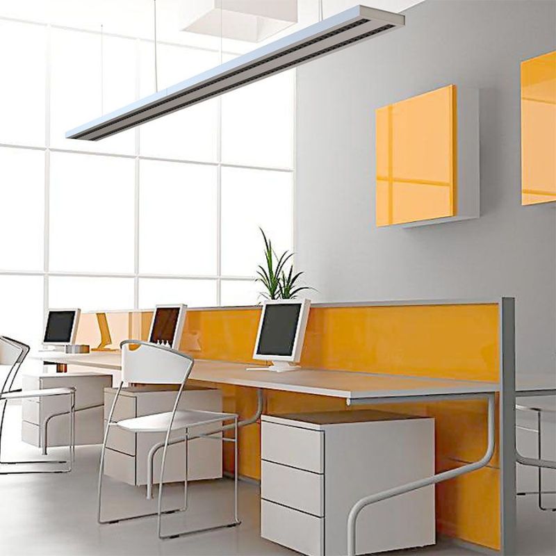 Suspension Linéaire LED 60W Blanc 120cm Dimmable Interconnectable - Silamp France