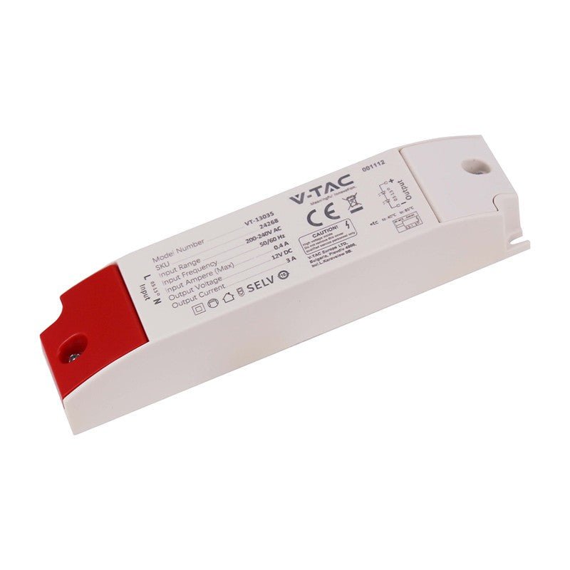 Transformateur 36W 12V 3A IP44 - Silamp France