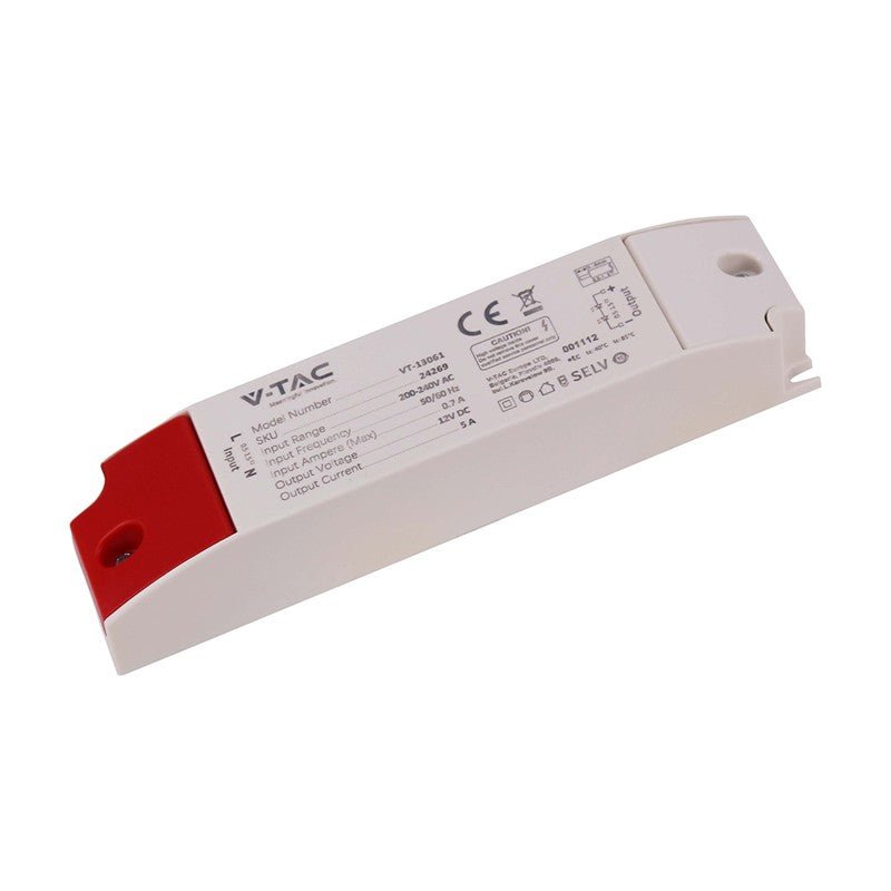 Transformateur 60W 12V 5A IP44 - Silamp France