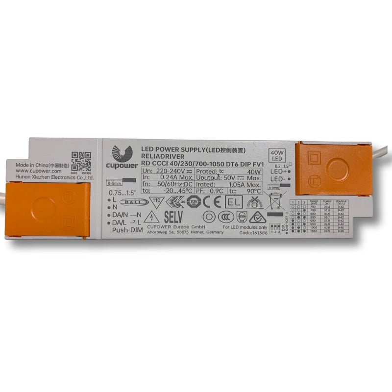 Transformateur LED DALI Push Dimming 50Vdc Max 40W - Silamp France