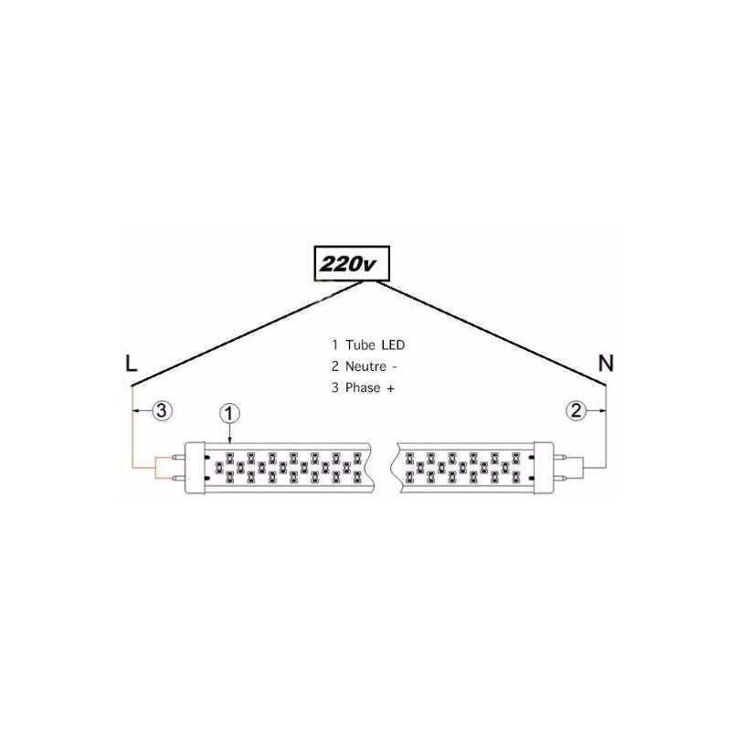 Tube Néon LED 120cm T8 36W