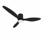 Ventilateur de Plafond LED 18W CCT Noir avec Télécommande Ø107cm