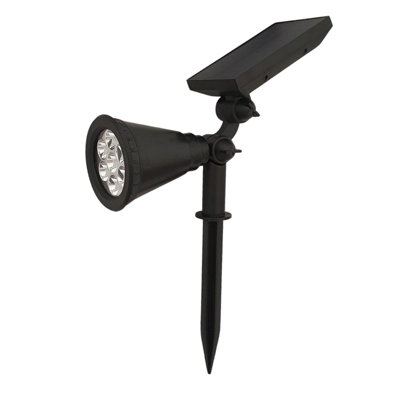 Spot à piquer LED Solaire pour Jardin 2W 5.5V DC (7 LED)