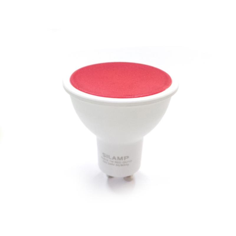 Ampoule LED GU10 7W 220V ROUGE