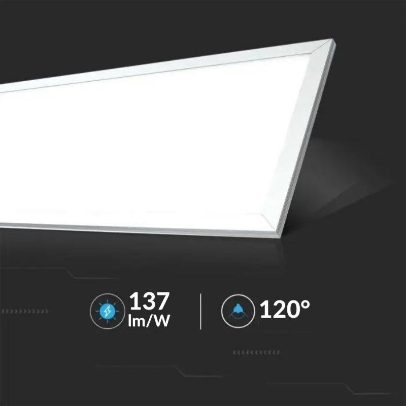 Pack de 6 - Panneau LED 120x30 29W Haut Rendement 137lm/W
