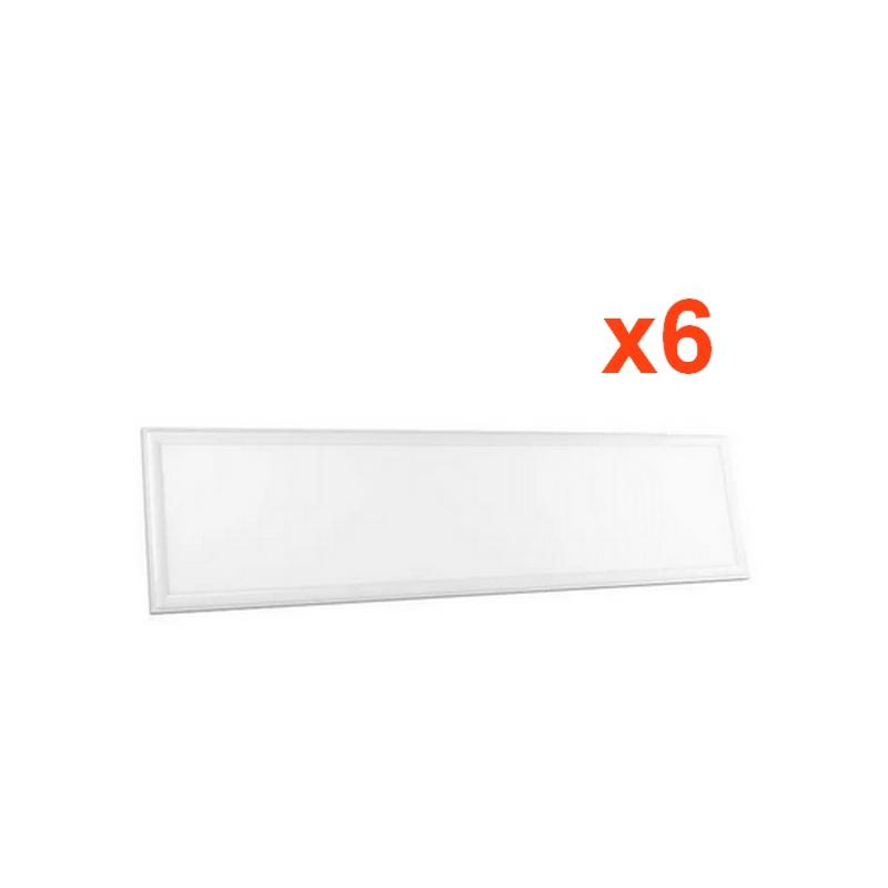 Panneau LED 120x30 29W Haut Rendement 137lm/W (Pack de 6)