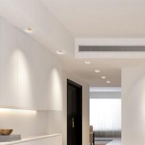 Spot LED Anti-Feu Encastrable 10W IP65 Rond Blanc - Température de couleur variable - 3000K/4000K/6500K