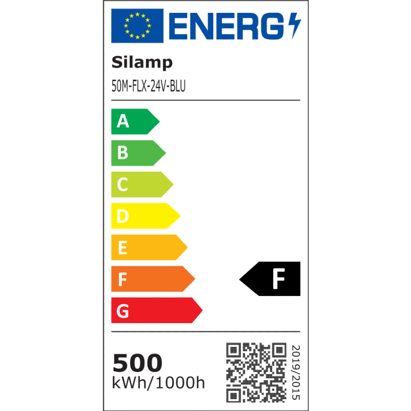 Néon Flexible LED Bleu 24V 50M IP65 120LED/m