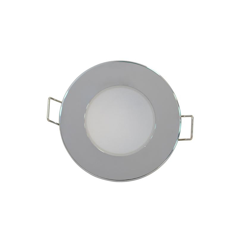 Spot LED Etanche 5W Rond Encastrable ALU IP65