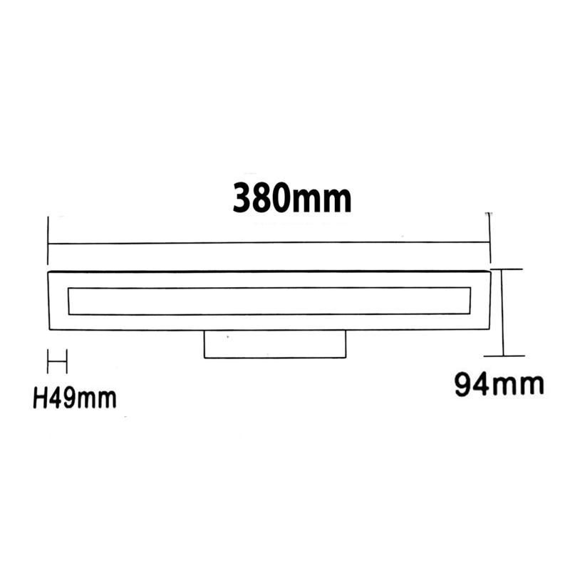 Applique Murale Salle de Bain Moderne LED 9W IP44