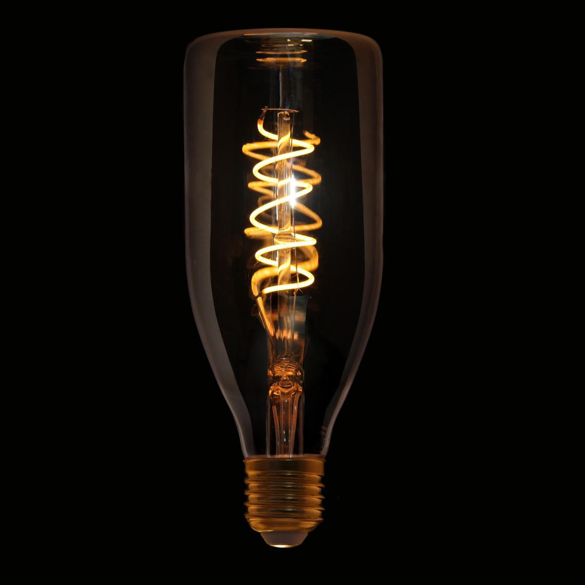 Ampoule LED E27 Filament Dimmable 4W Bouteille SMOKE
