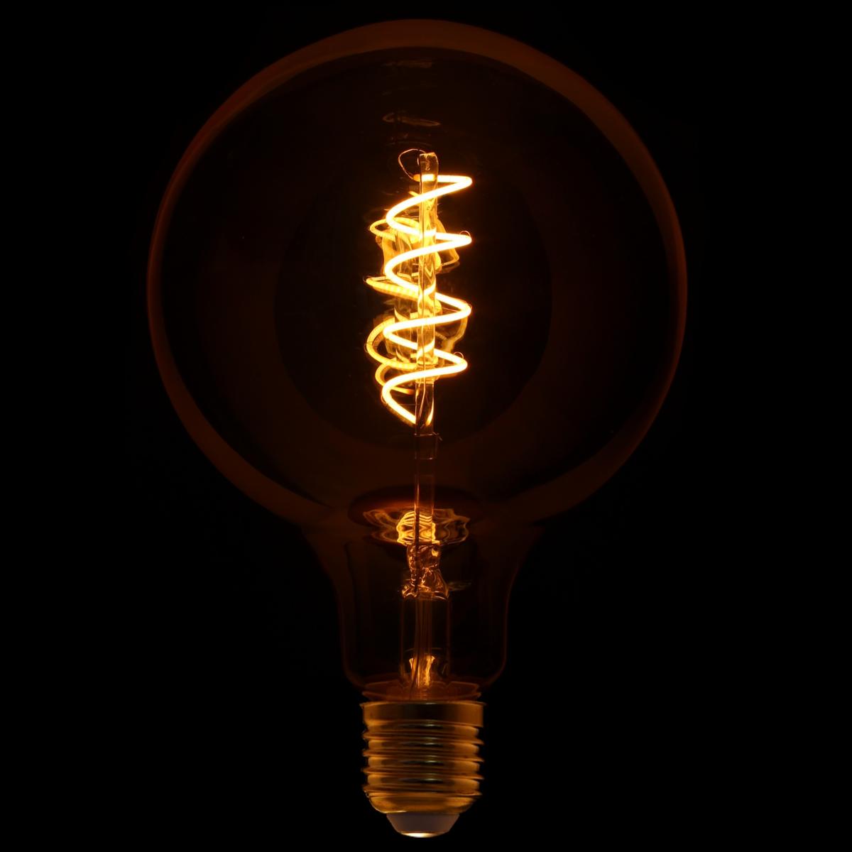 Ampoule LED E27 Filament Dimmable 6W G150 Globe