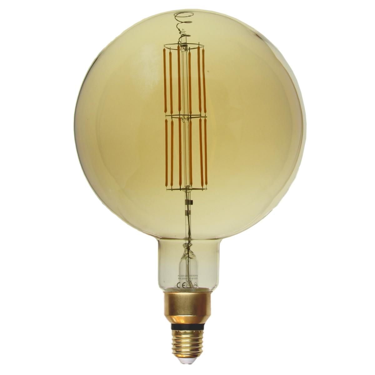 Ampoule LED E27 Filament Dimmable 8W G200 Globe XL
