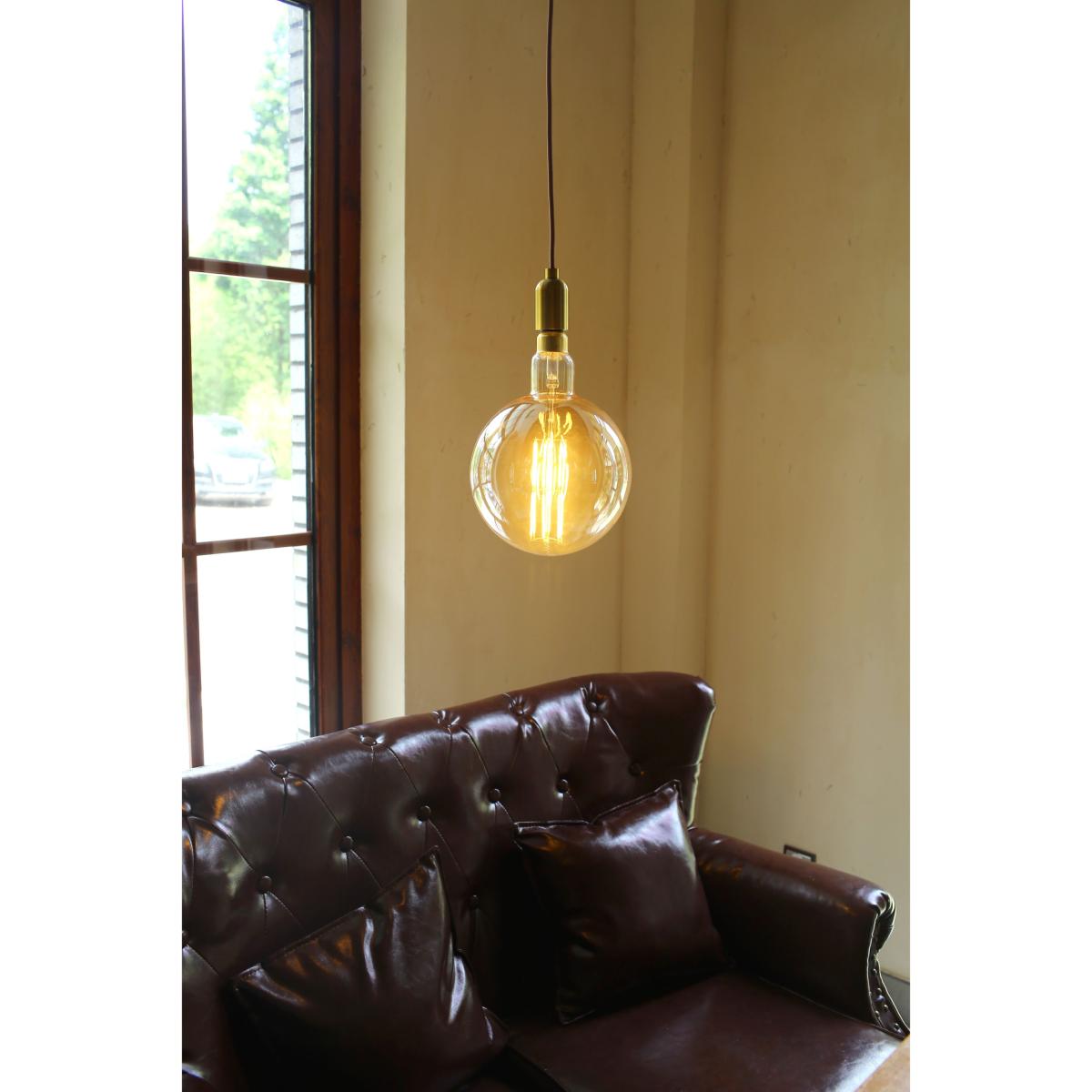 Ampoule LED E27 Filament Dimmable 8W G200 Globe XL