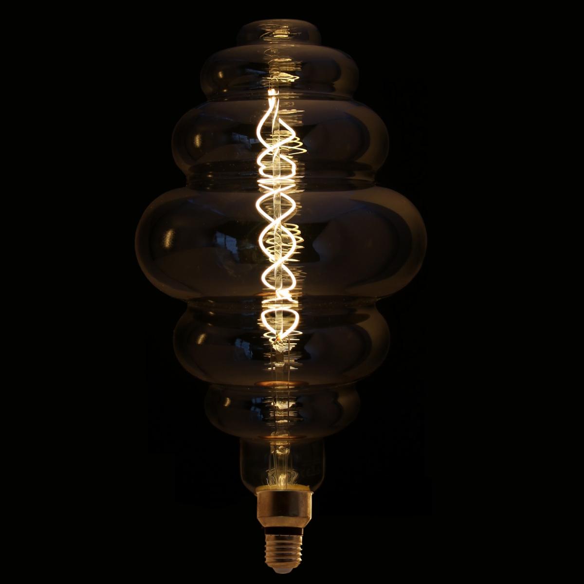 Ampoule LED E27 Filament Dimmable 8W LS200 Lampion SMOKE