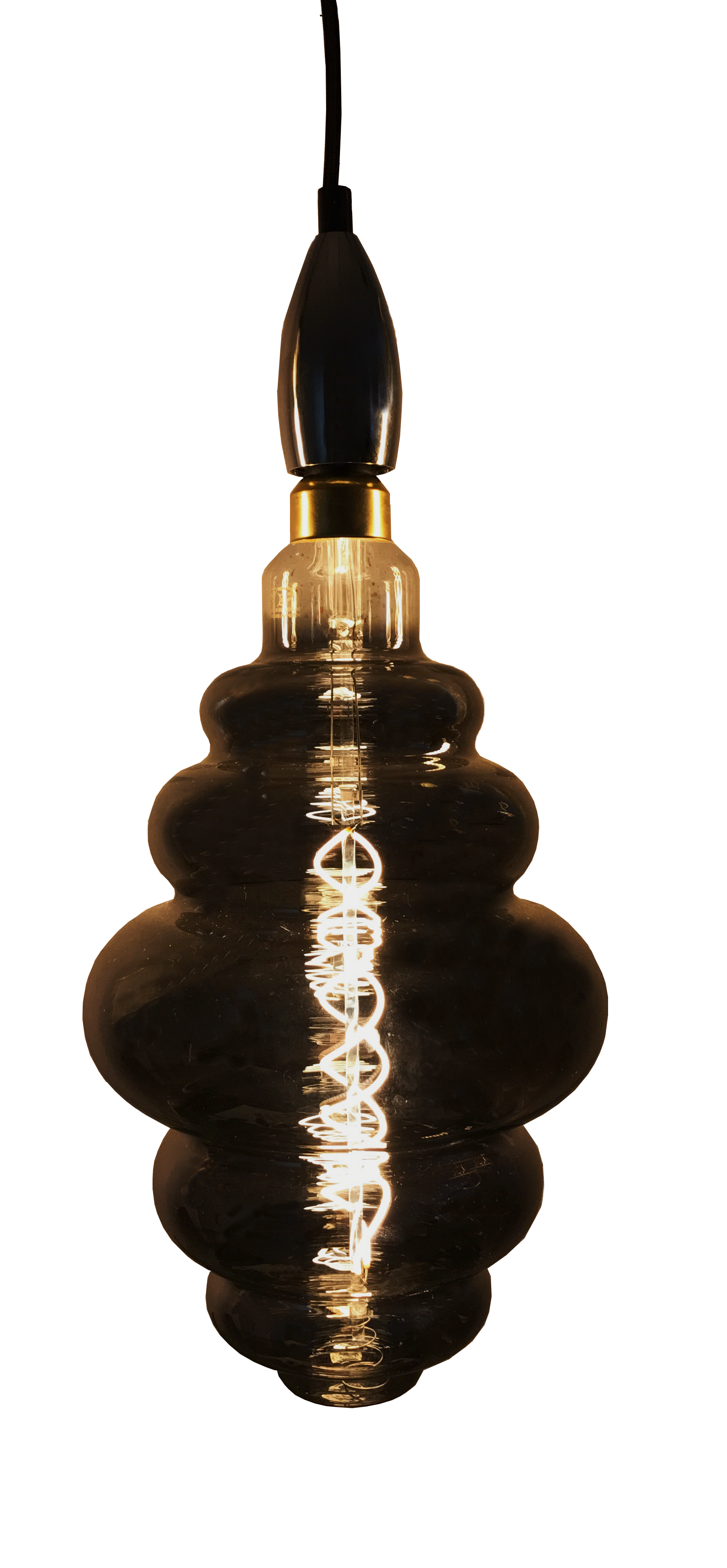 Ampoule LED E27 Filament Dimmable 8W LS200 Lampion SMOKE