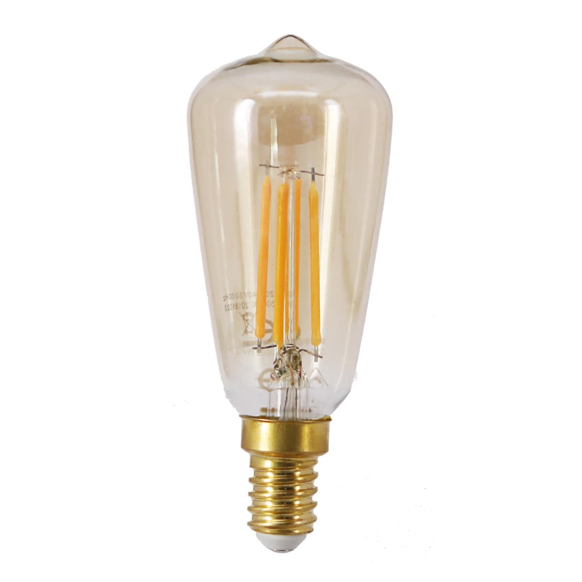 Ampoule LED E14 Filament Dimmable 4W ST38 Edison