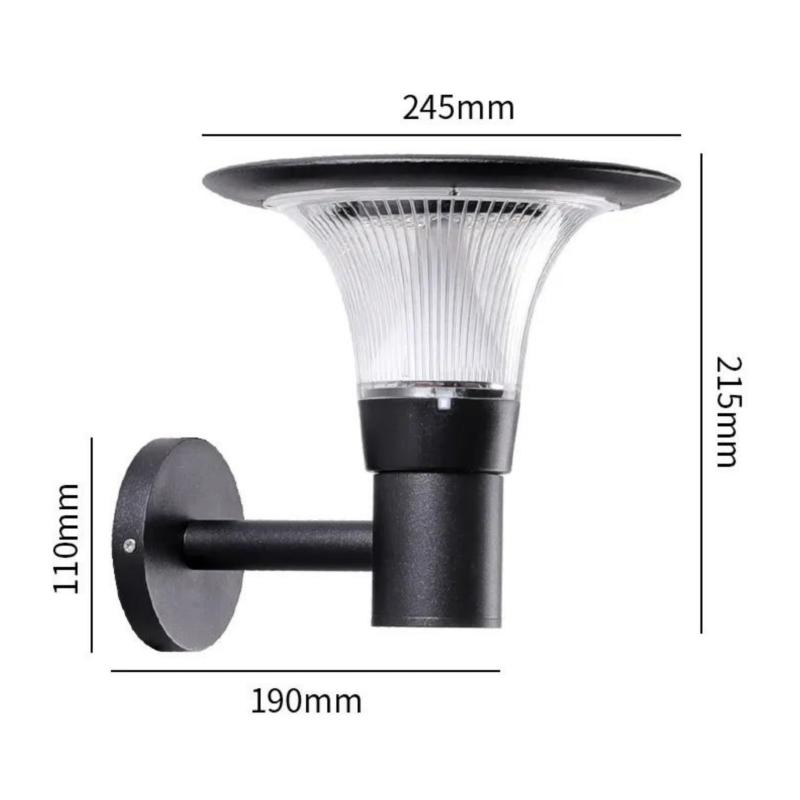 Lanterne Solaire Connectée Murale UFO RGBW IP65 (Lot de 4)