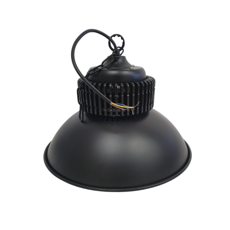 Cloche LED Industrielle 50W 120° NOIR