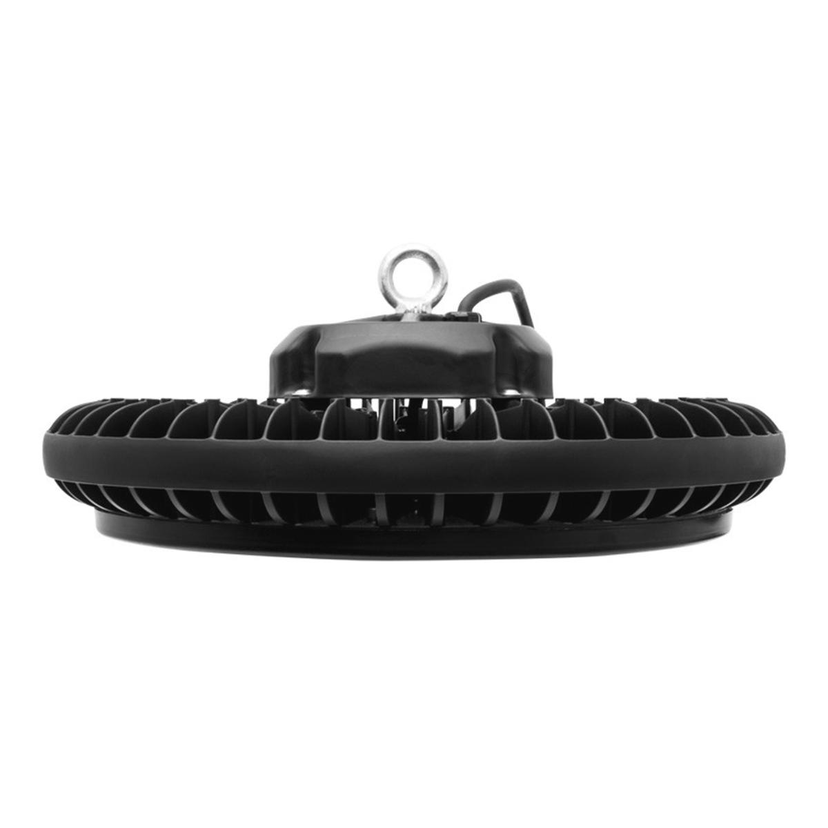 Cloche LED Industrielle UFO 200W 120° IP44 NOIR