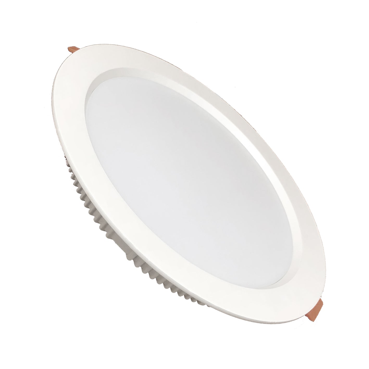 Spot LED Downlight Plat Rond 30W Blanc
