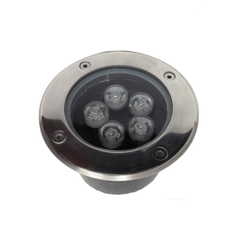 Spot LED Extérieur Encastrable IP65 220V Sol 5W 80° Ø130